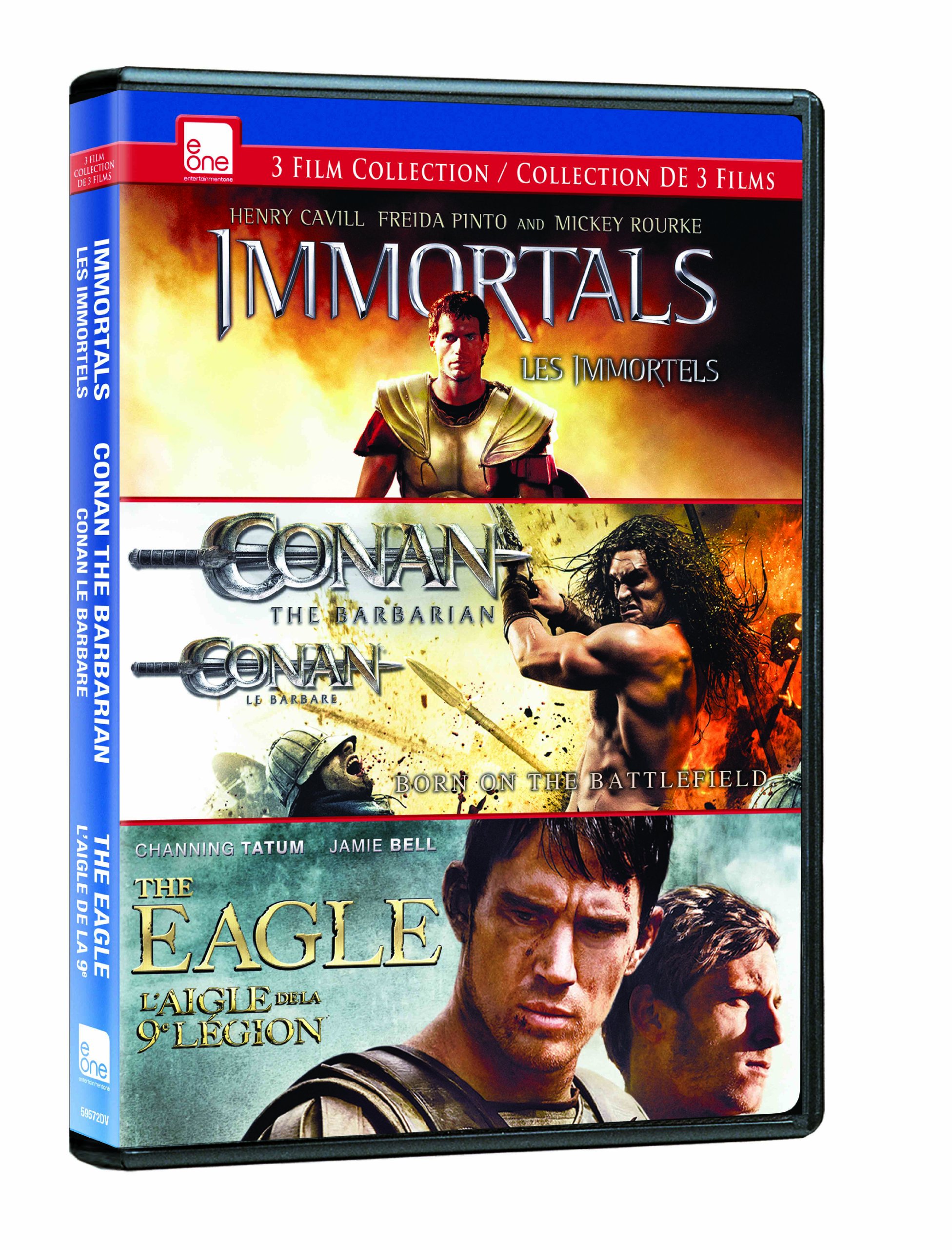 Immortals / Conan / The Eagle Triple Feature (Bilingual) [DVD]