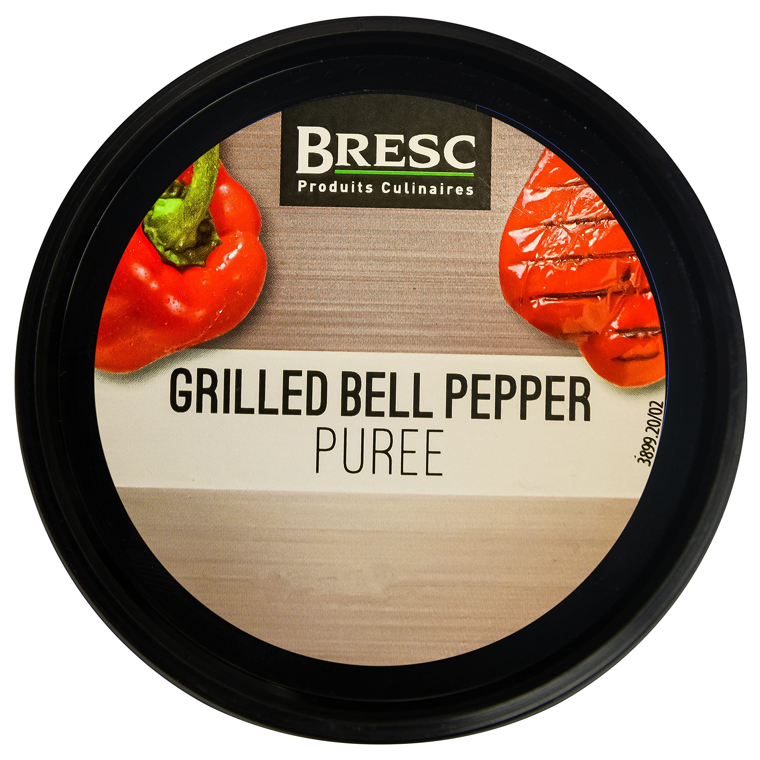 Bresc gegrilltes Paprikapüree Spice-Mix - 10x 450g - veganes Püree aus gegrillten Paprika, Klassiker der Balkan-Küche, scharf-süßer leicht rauchiger Geschmack, Basis Gewürz-Paste für Suppen und Soßen