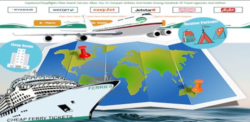 Cheap Flights : Compare Prices for Airline Tickets, Hotels, Ferry Tickets, Tours & Activity tickets