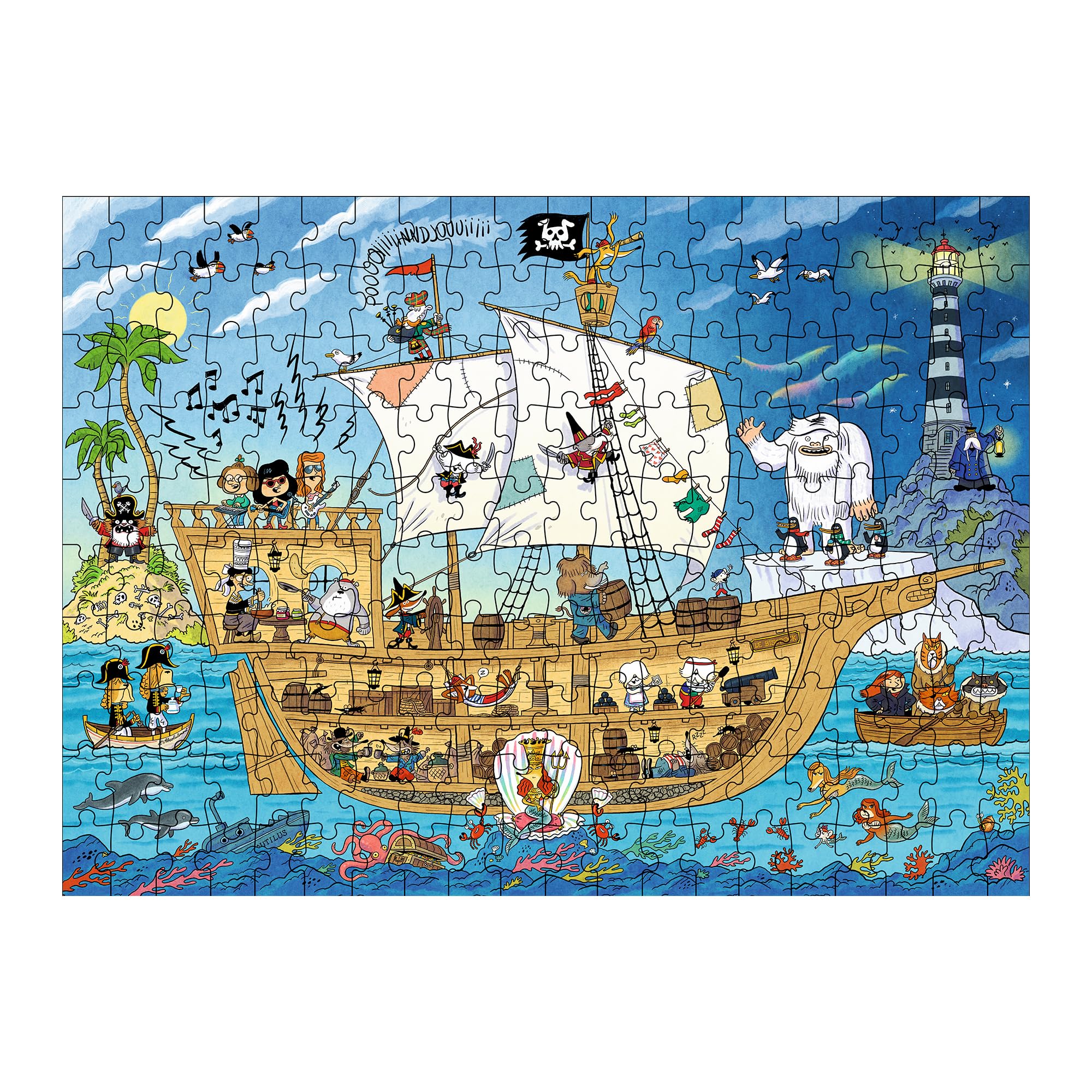 Puzzle - Les petits pirates - 30 pièces RAVENSBURGER : Comparateur