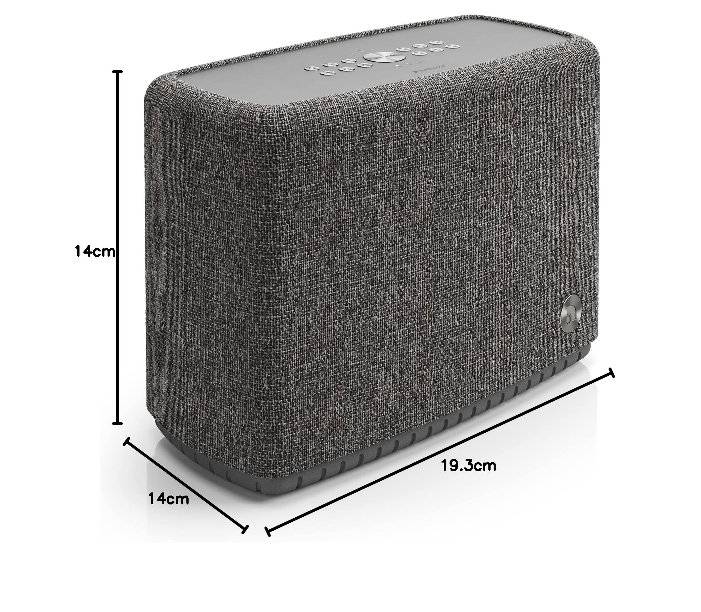Audio Pro Cassa Wireless Bluetooth e Wifi Multiroom Potente - Speaker con AirPlay2, Google Cast, Spotify Connect e HiFi - Waterproof IPX2 - Altoparlante da Esterno A15 - Grigio Scuro