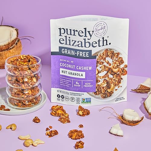 Miniatura 5 de Granola sin granos y gluten, 0.5 libras de Purely Elizabeth