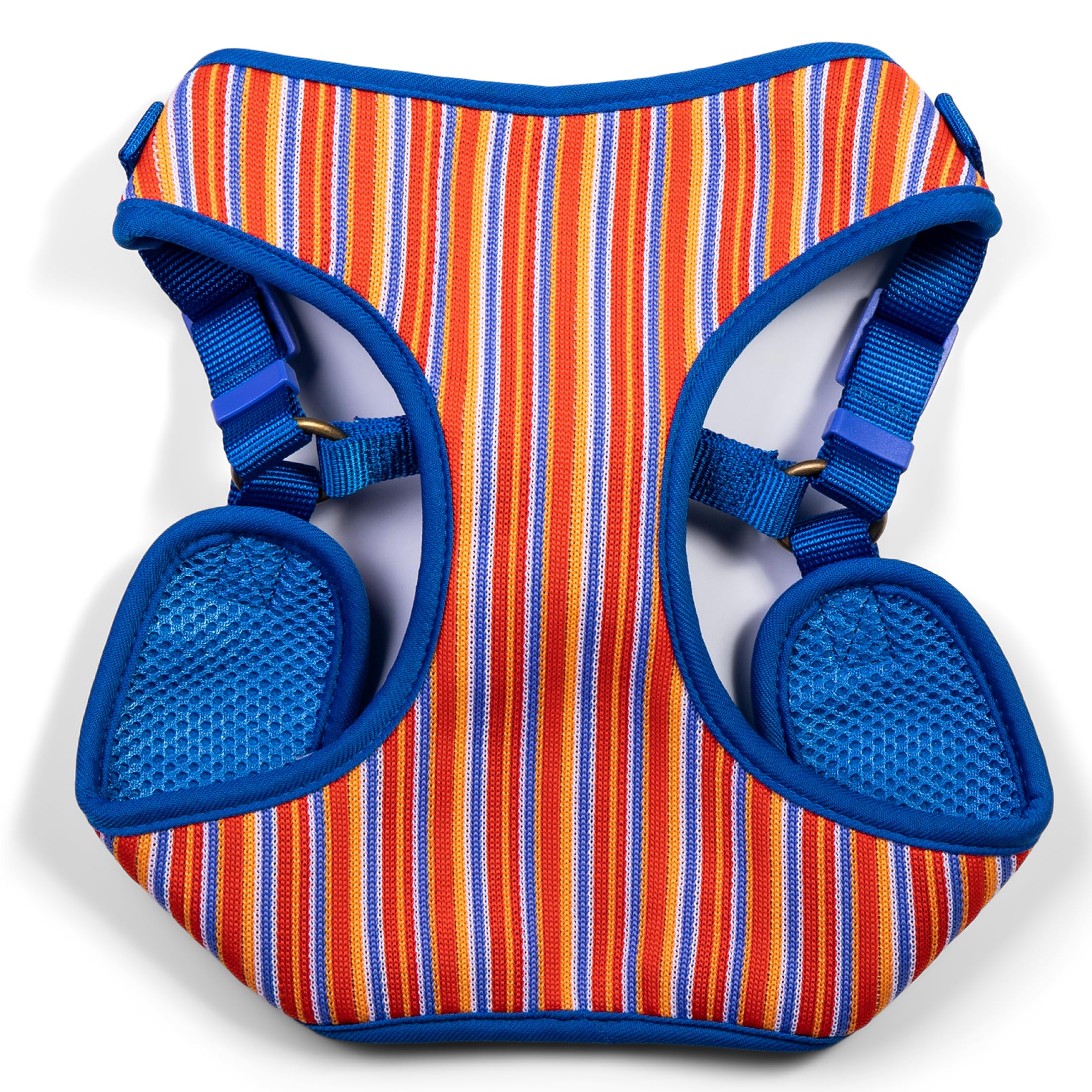The Dodo Hundegeschirr – Step-in Design, Atmungsaktiv, Mit Schnappverschluss, Blau