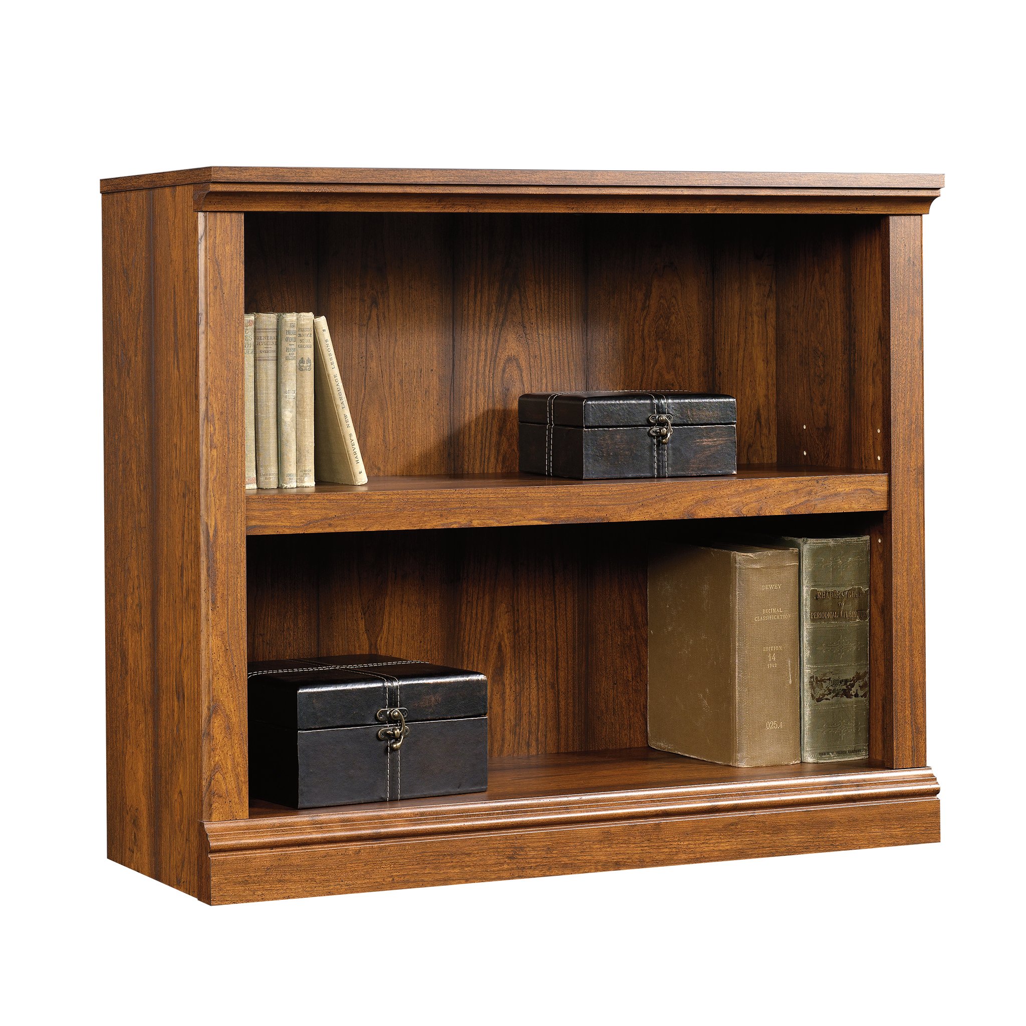 Sauder2-Shelf Bookcase, Washington Cherry