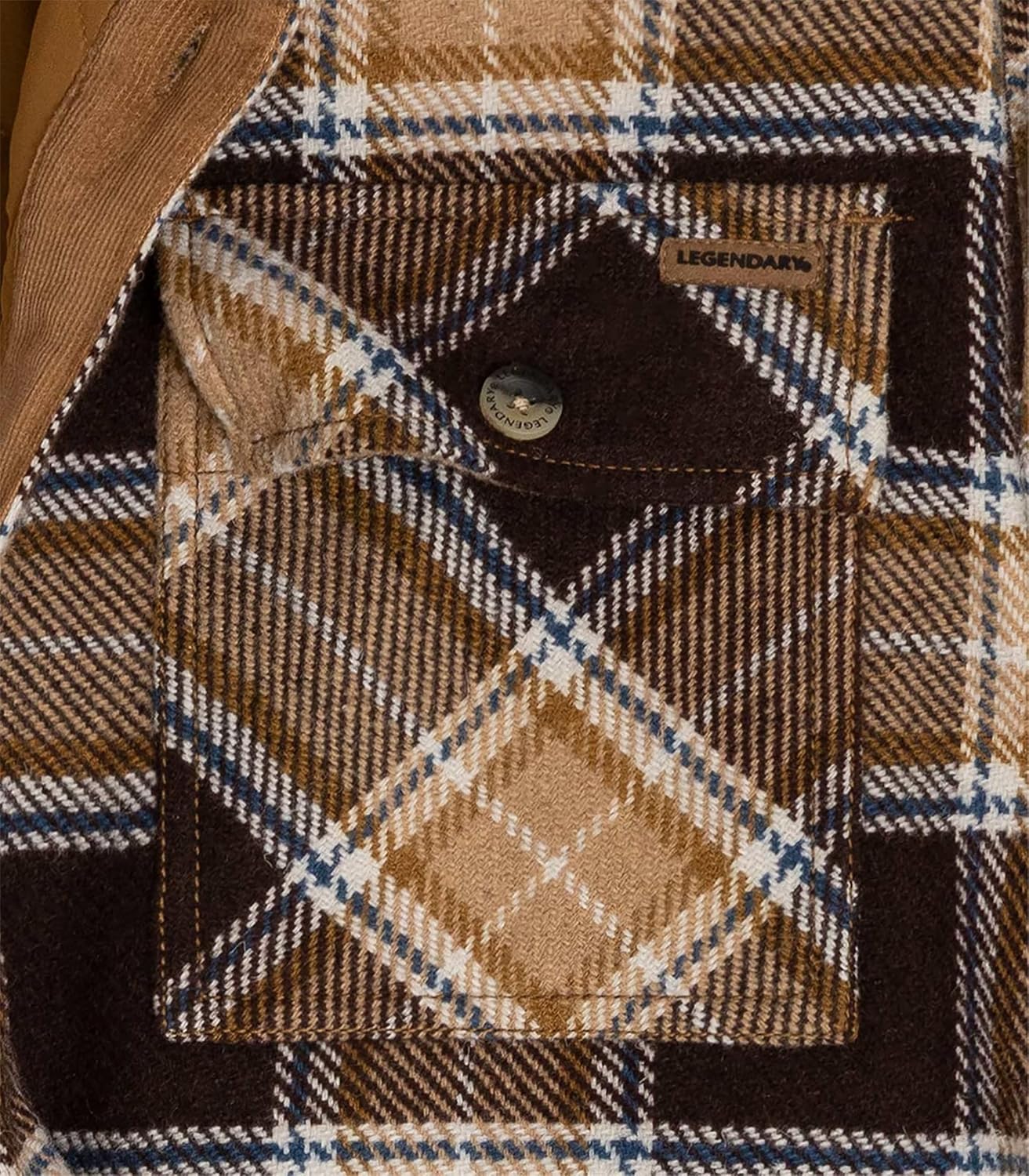 Legendary Whitetails Mens Button Up Wool Insulated Shirt Jacket