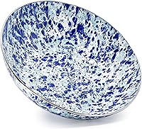 Vista 8 de Golden Rabbit Cuenco de catering esmaltado, 5 cuartos de galón, Aspen Grove