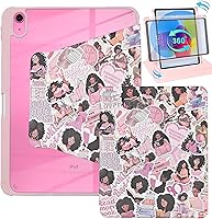 Vista 9 de Funda giratoria para iPad (A16) 11ª generación de 11 pulgadas (2025), iPad 11ª generación de 10.9 pulgadas (2022), funda tipo cartera de piel PU