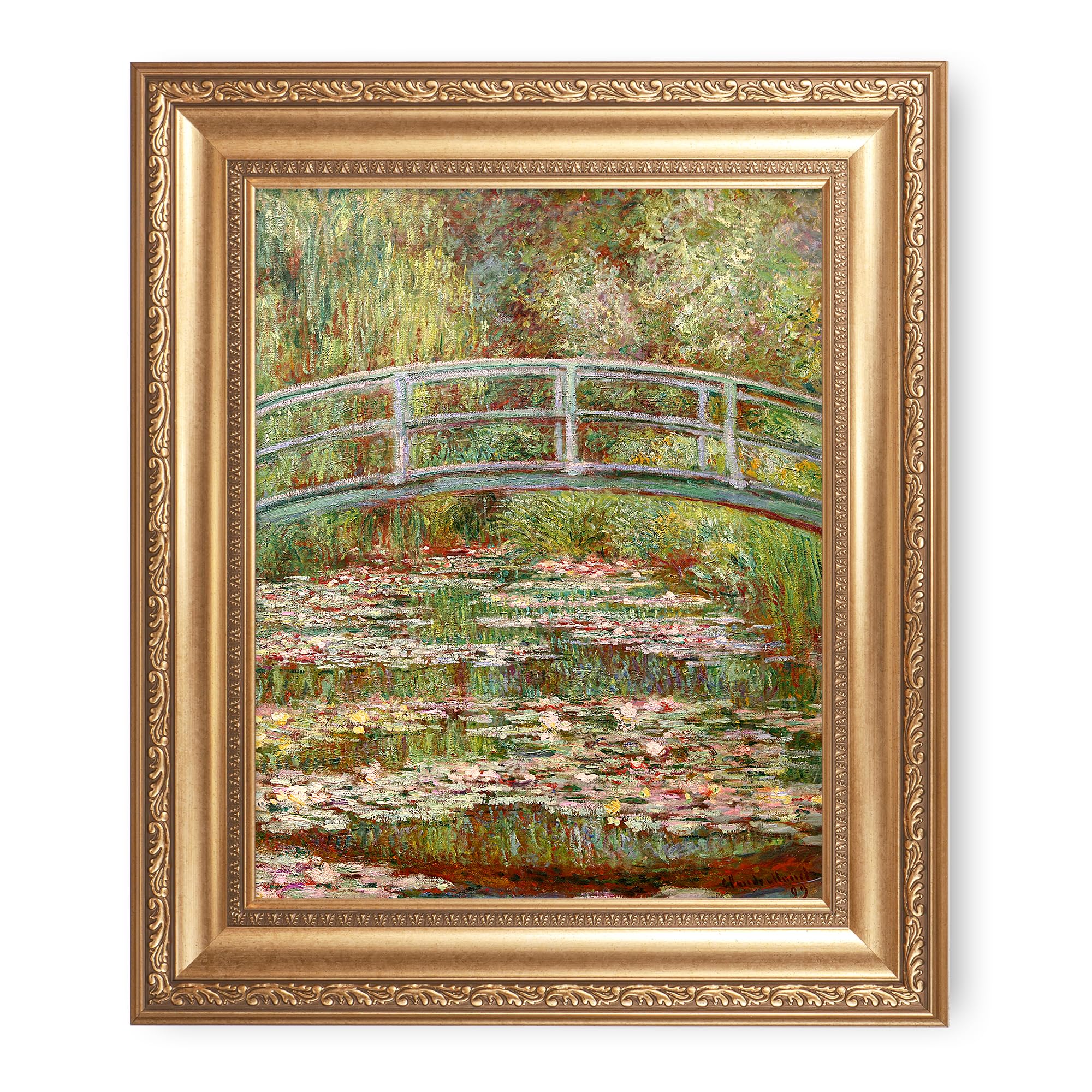 Amazon.com: Bridge Over A Pond of Water Lilies by Claude Monet