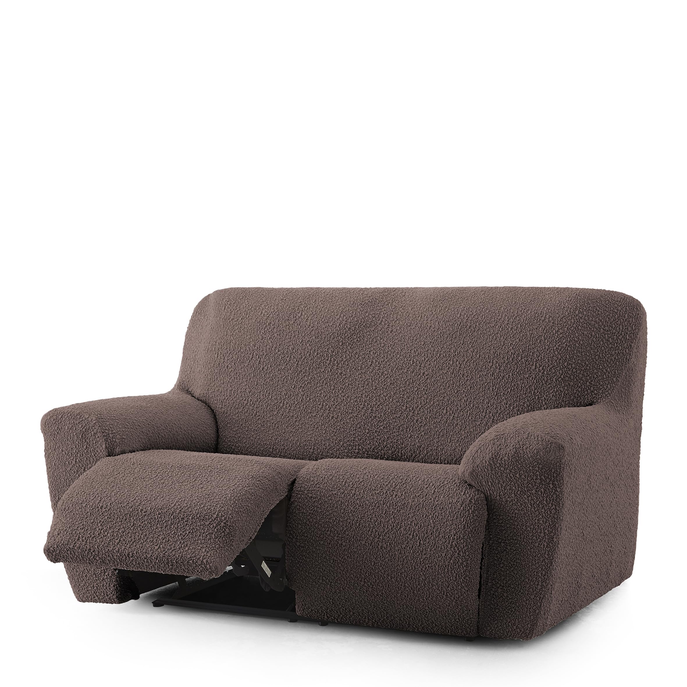 Housse de canapé relax 3 places premium roc pour rénover un tissu usé