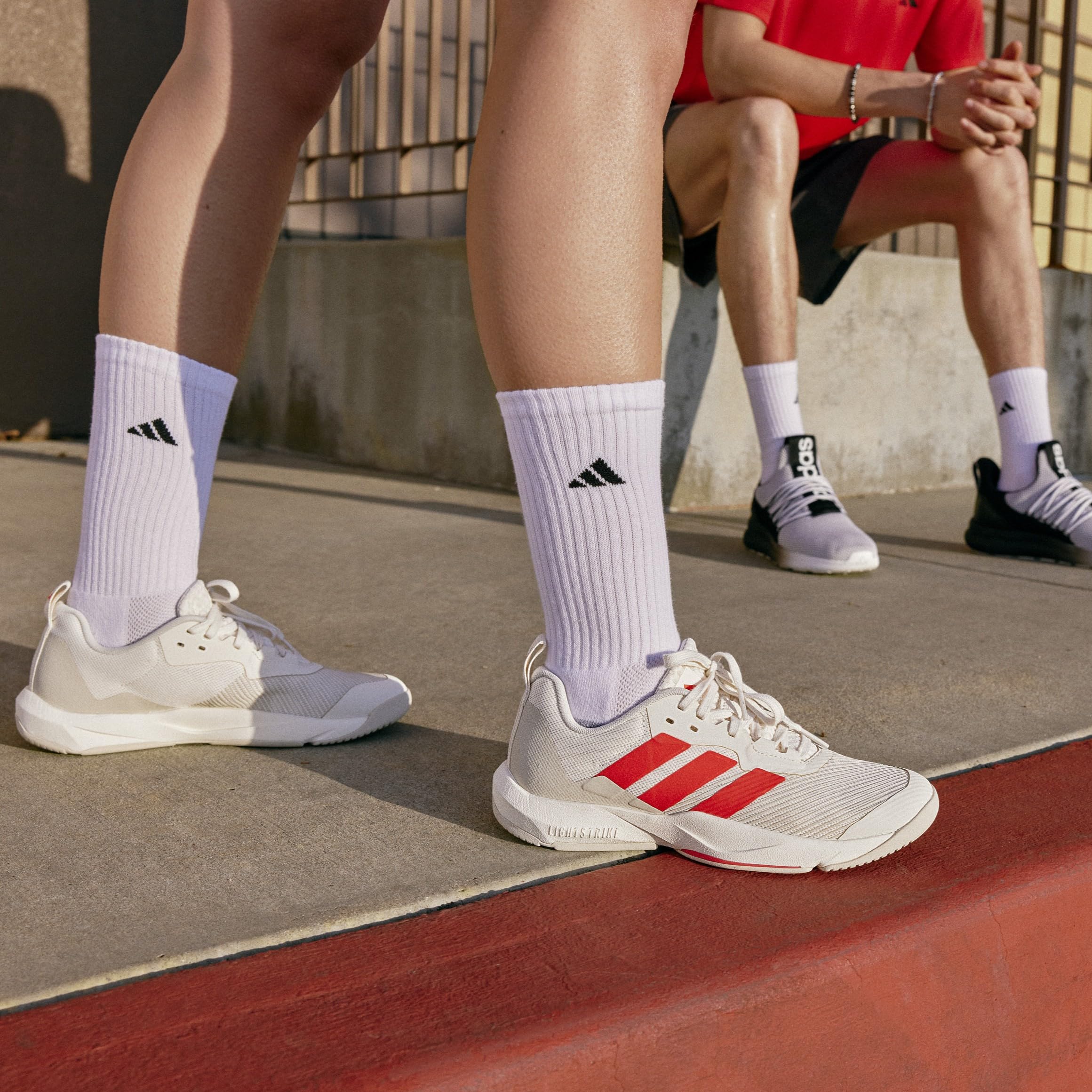 Adidas Calzini sportivi imbottiti da donna con compressione arco (6 paia)