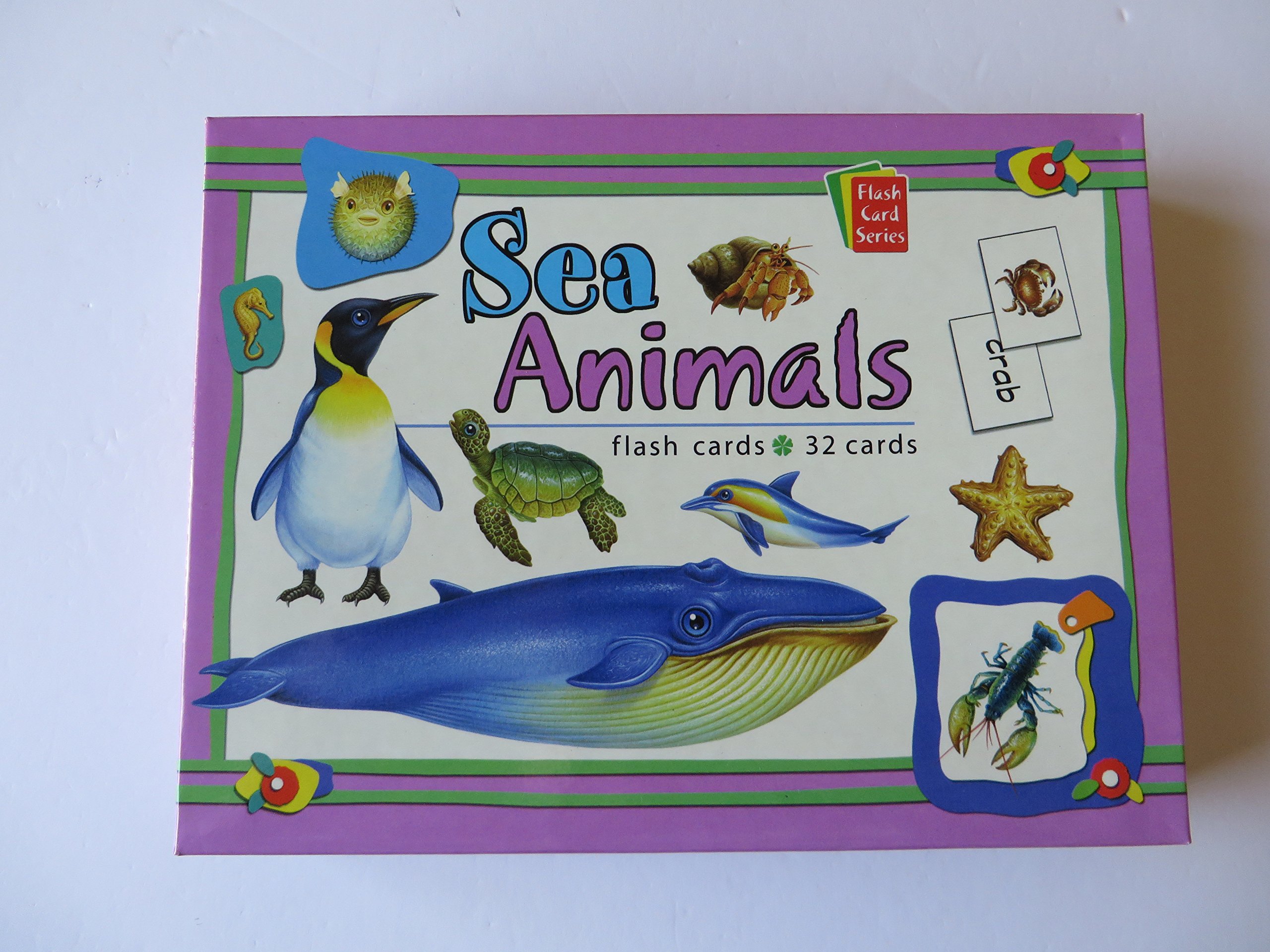 FLASH CARDS SEA ANIMALS