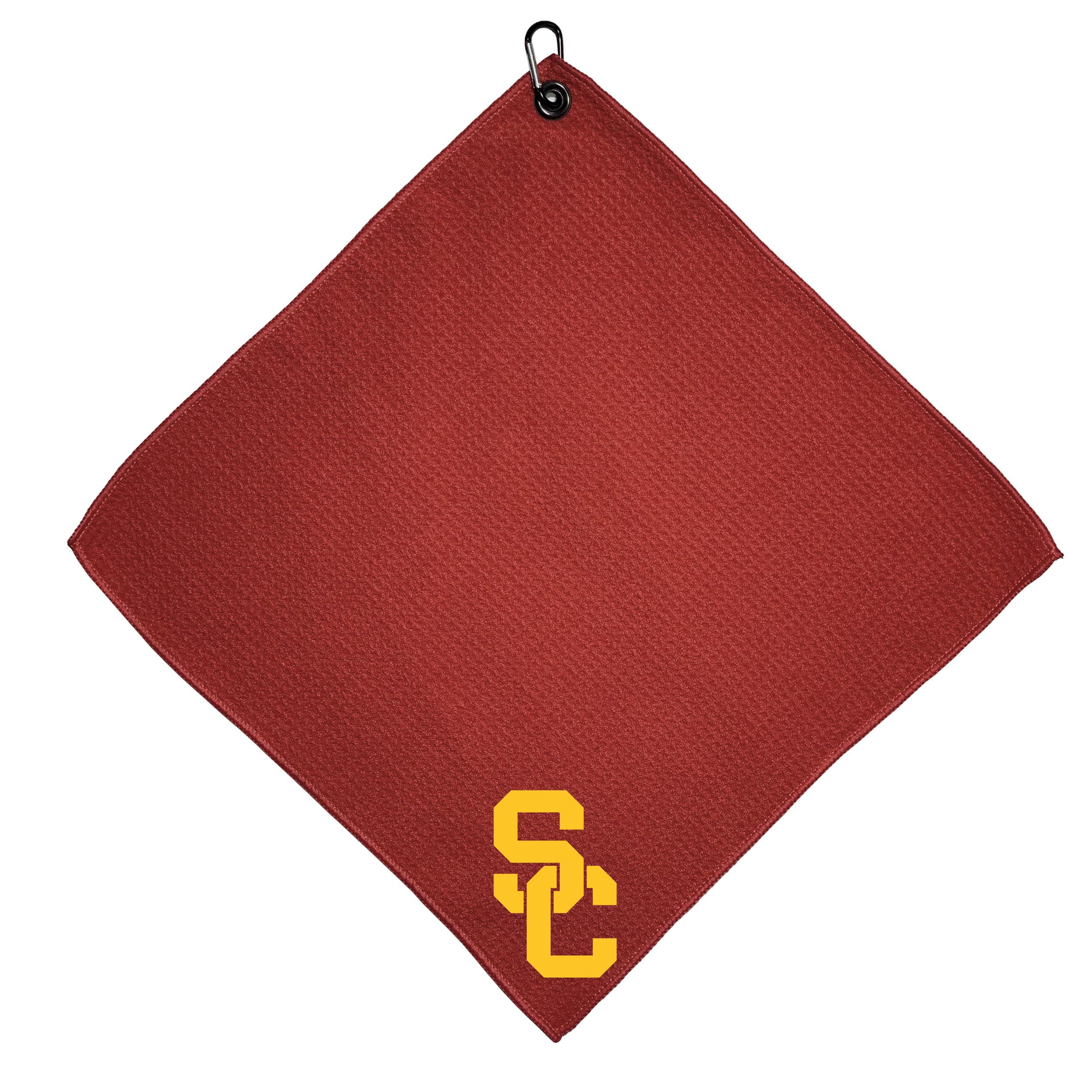 Team Golf NCAA USC Trojans Microfiber Golf Towel, 15 x 15
