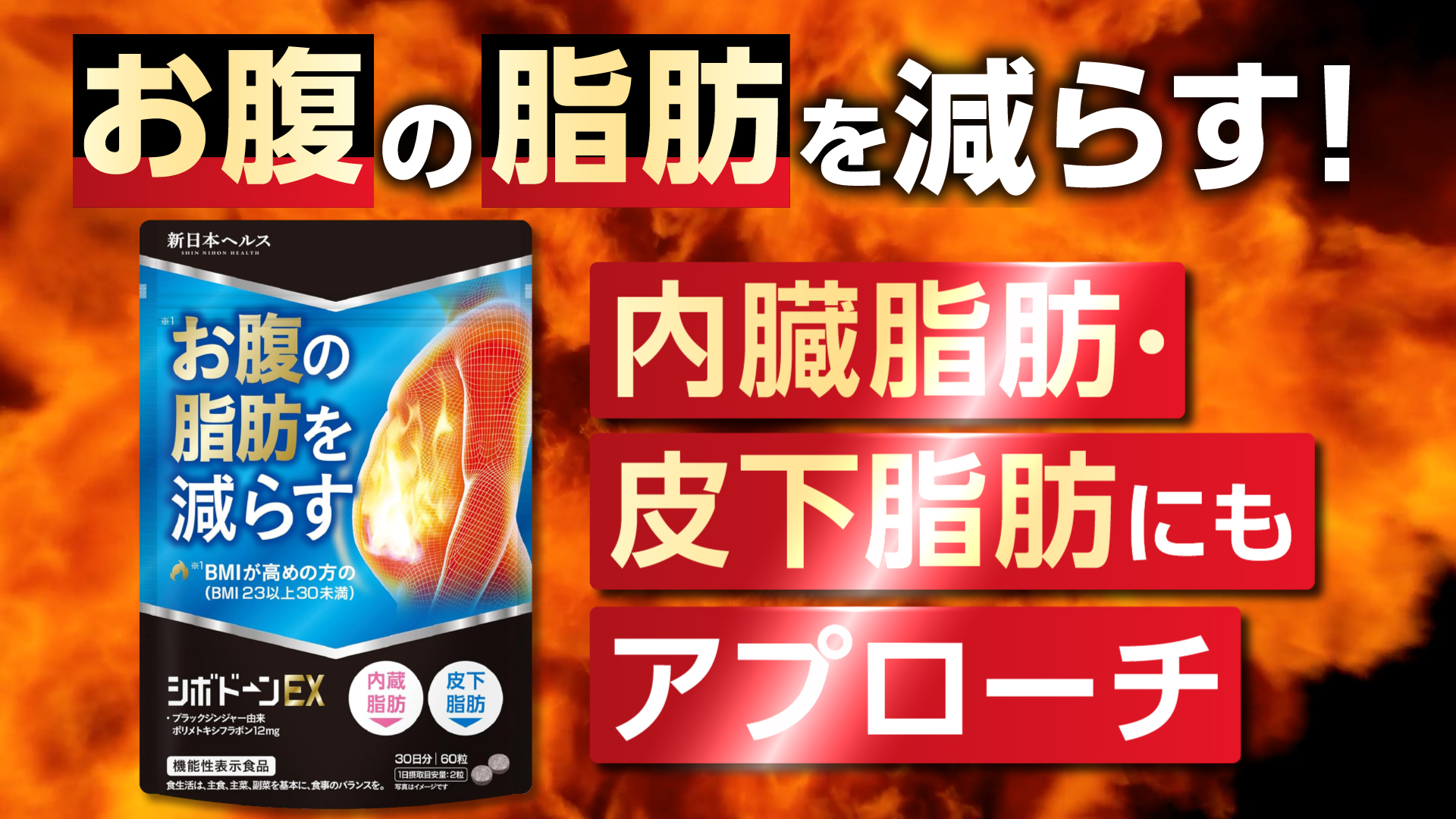 Amazon | 【医師監修】シボドーンEX ダイエット サプリ BMIが高めの方