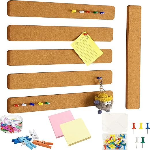 Felt Bulletin Board Strips 6 Pack