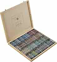画材 Sennelier extra soft pastels a lecu 50 Amazon.com: Sennelier Extra-Soft Pastel Full Stick Set, 48