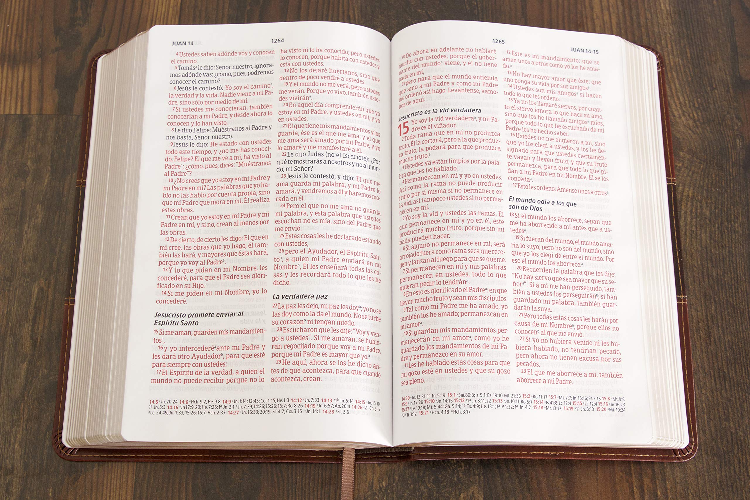Biblia Peshitta / Peshitta Bible: Caoba, duotonon Símil Piel / Mahogany, Duotone, LeatherTouch