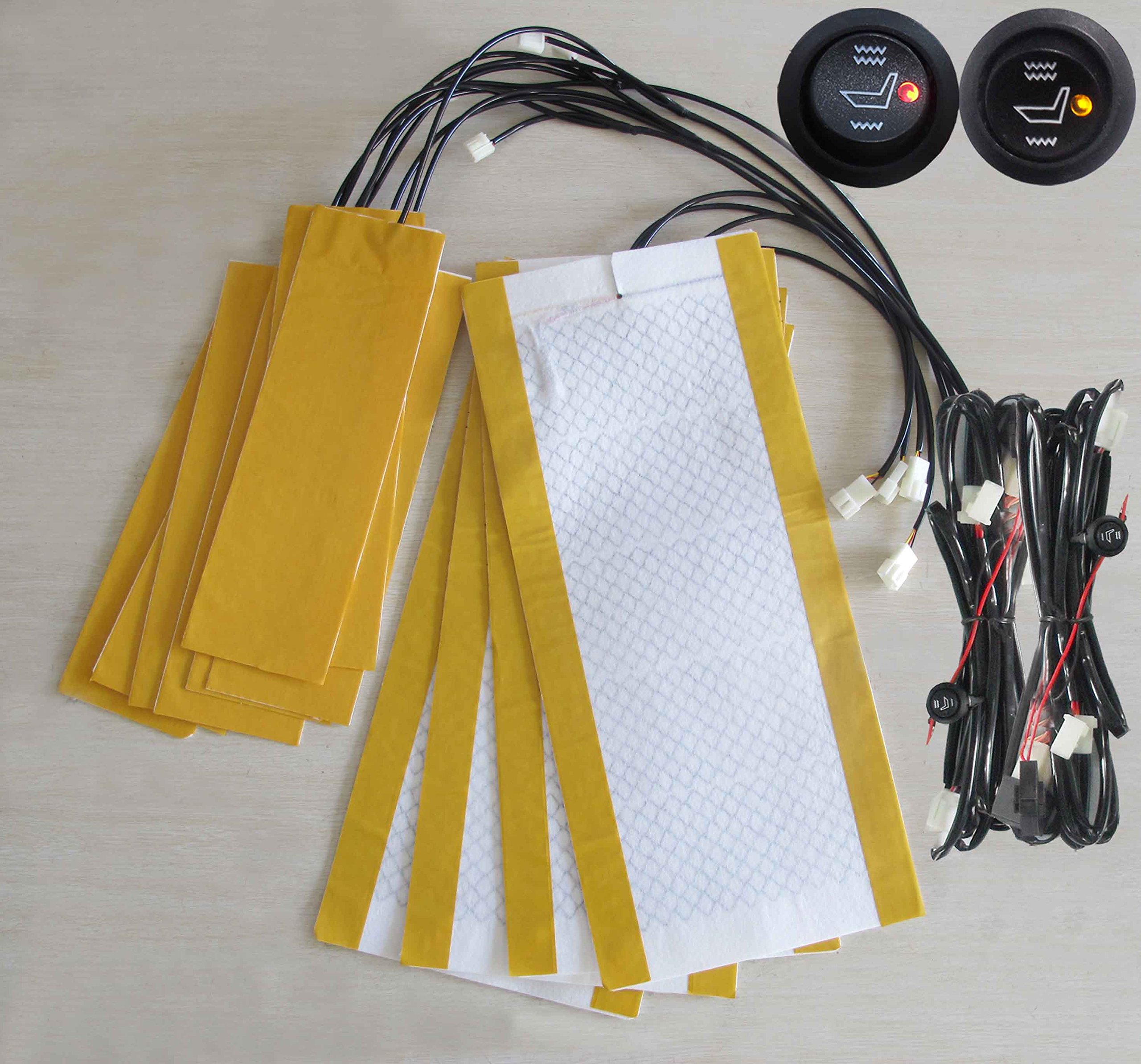 Buy Besond Universal Side Flap seat Heater Carbon Fiber Heater Element