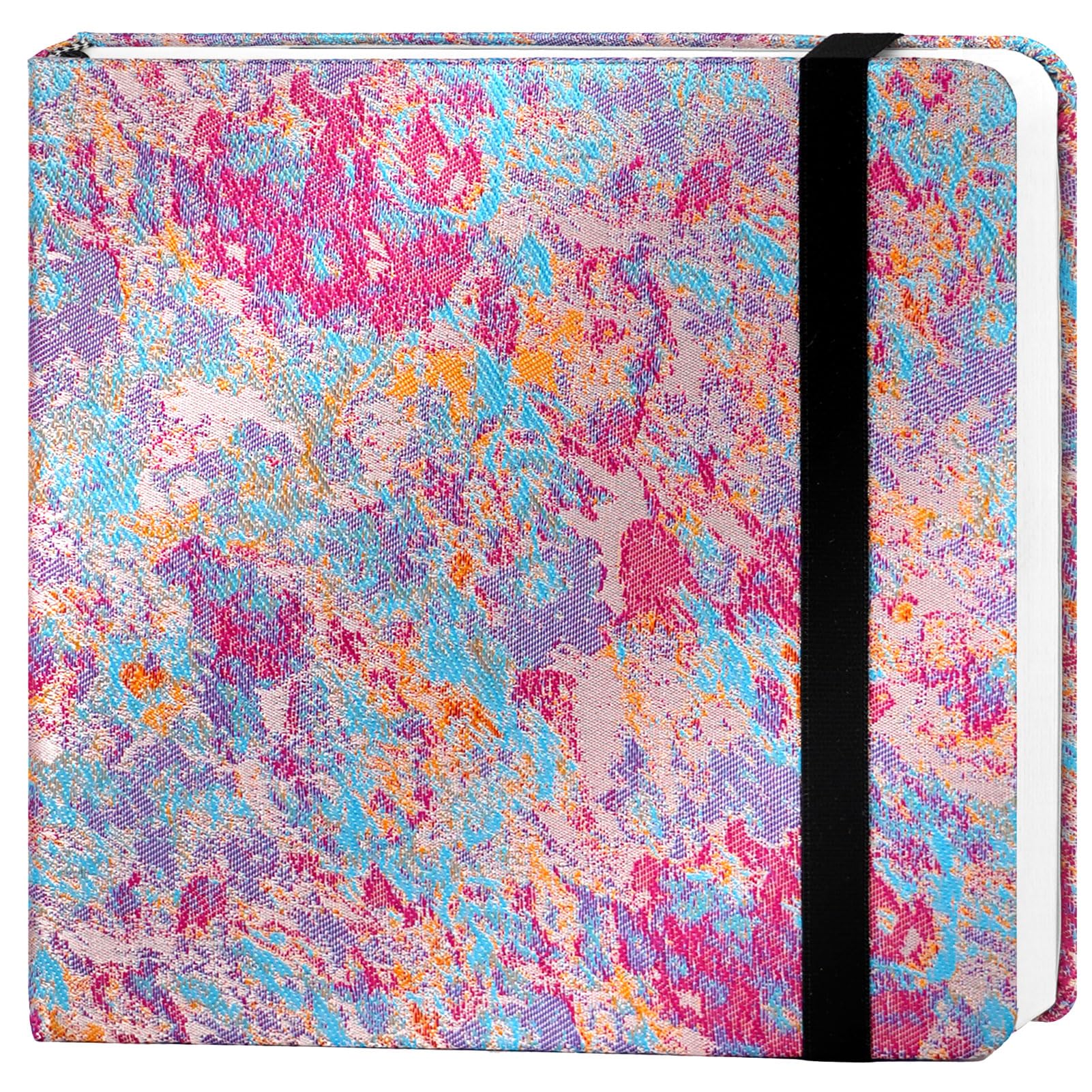 Funto Diario de acuarela, 8.5 x 5.5 pulgadas, paquete de 2, 48 páginas cada uno, cubierta de cuero morado, prensado en frío, bolsillo interior de papel, suministros de arte para medios mixtos — view 17