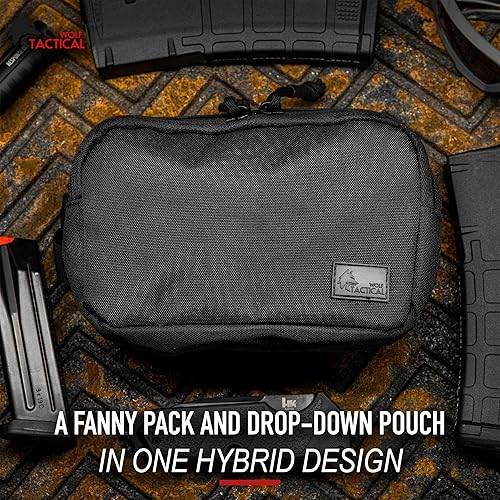 Miniatura 3 de WOLF TACTICAL Riñonera para hombre, bolsa colgante oculta, riñonera CCW para hombre, riñonera para hombre