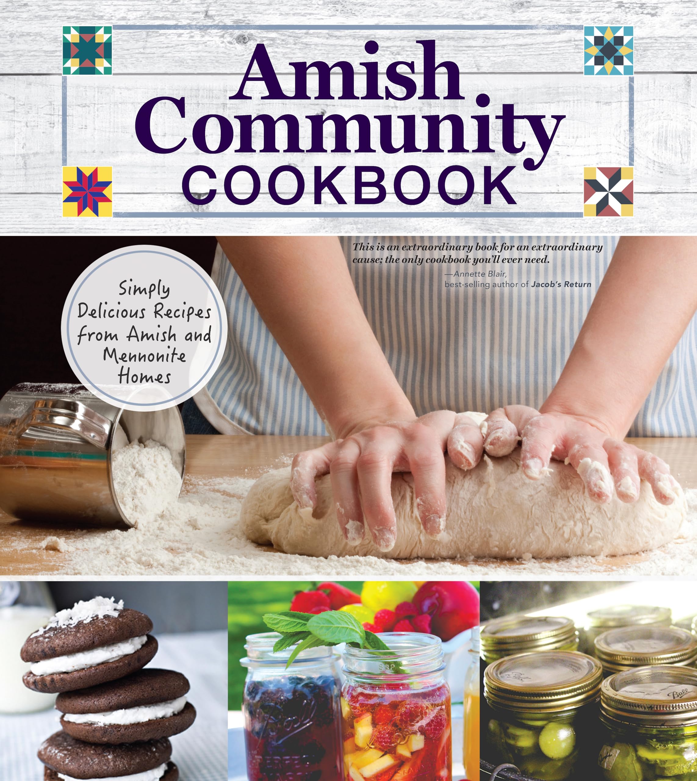 Amish Community Cookbook: Simply Delicious Recipes from Amish and Mennonite Homes (Fox Chapel Publishing) 294 Easy, Authentic, Old-Fashioned Recipes of Hearty Comfort Food; Lay-Flat Spiral Binding