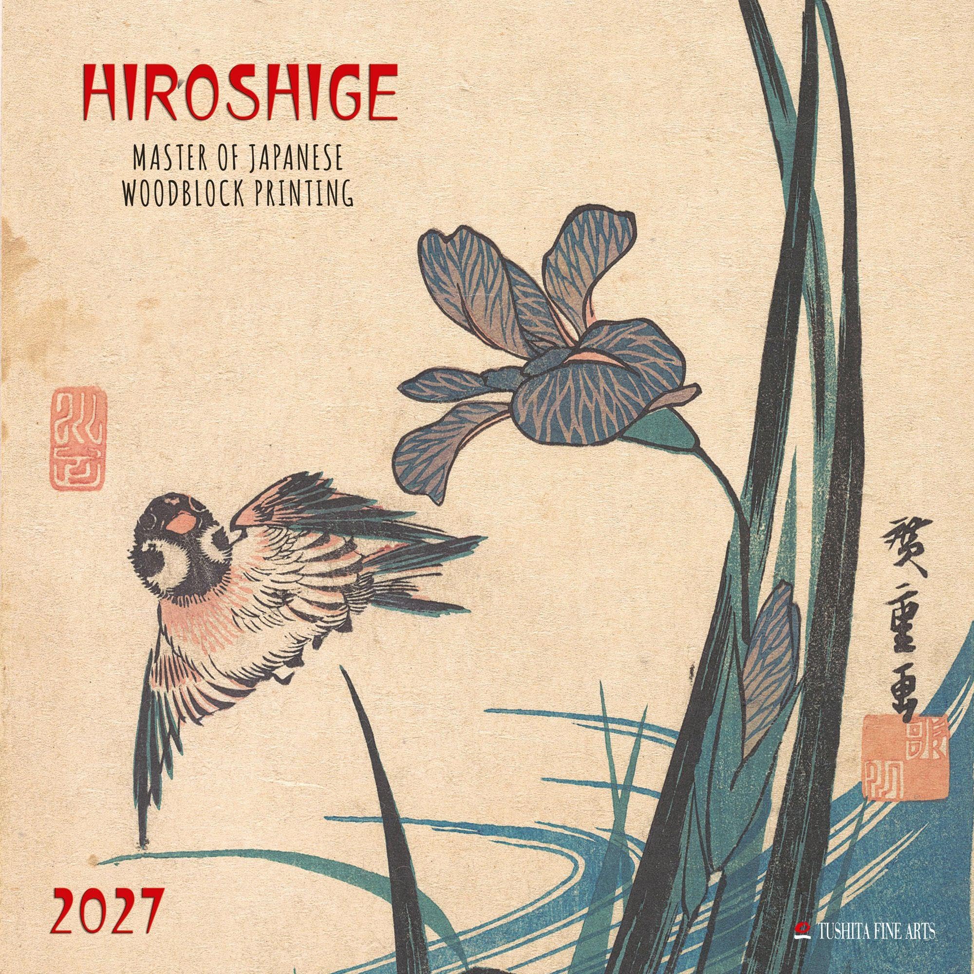 Hiroshige - Japanese Woodblock Printing 2027: Kalender 2027