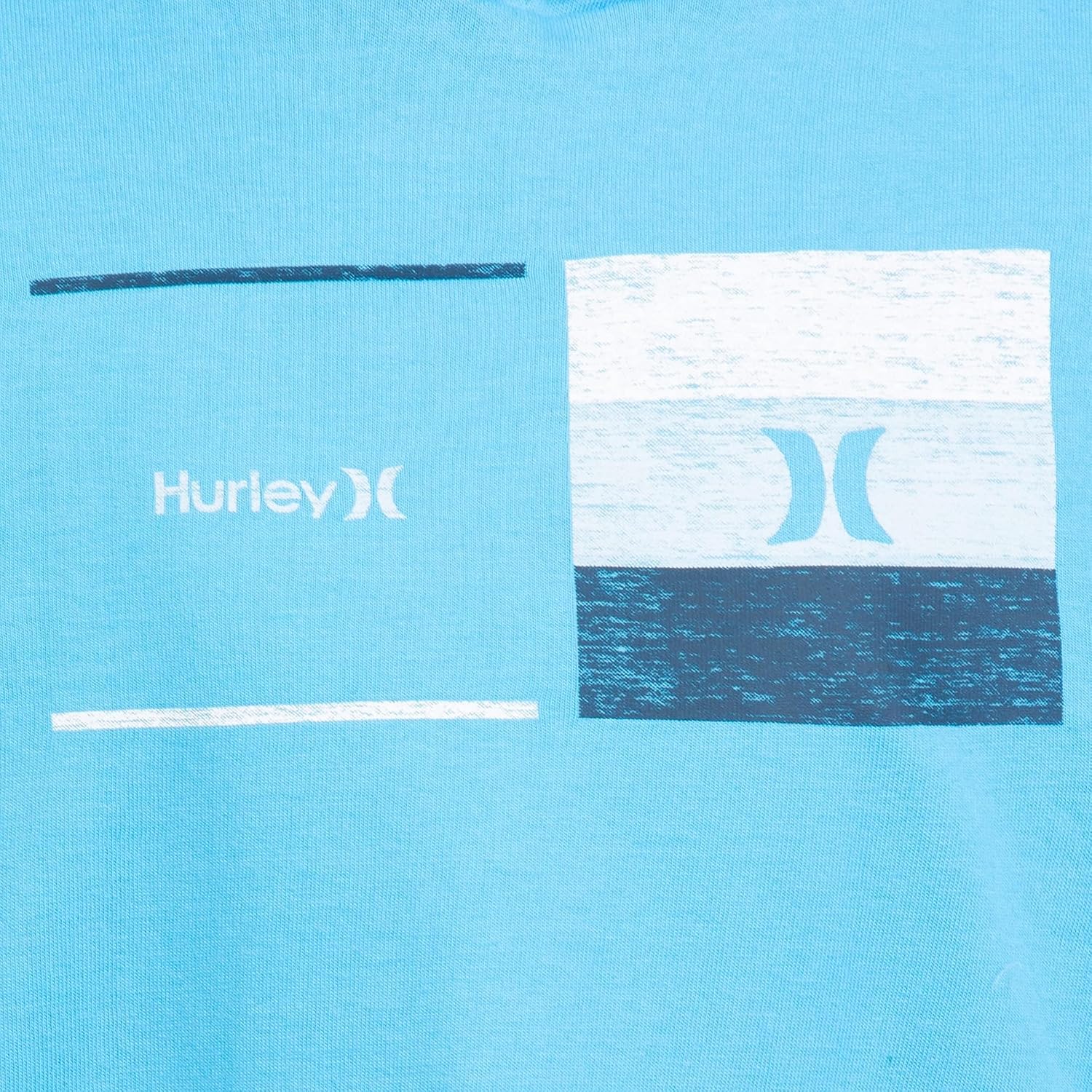 Hurley boys Long Sleeve Hooded Graphic T-shirt