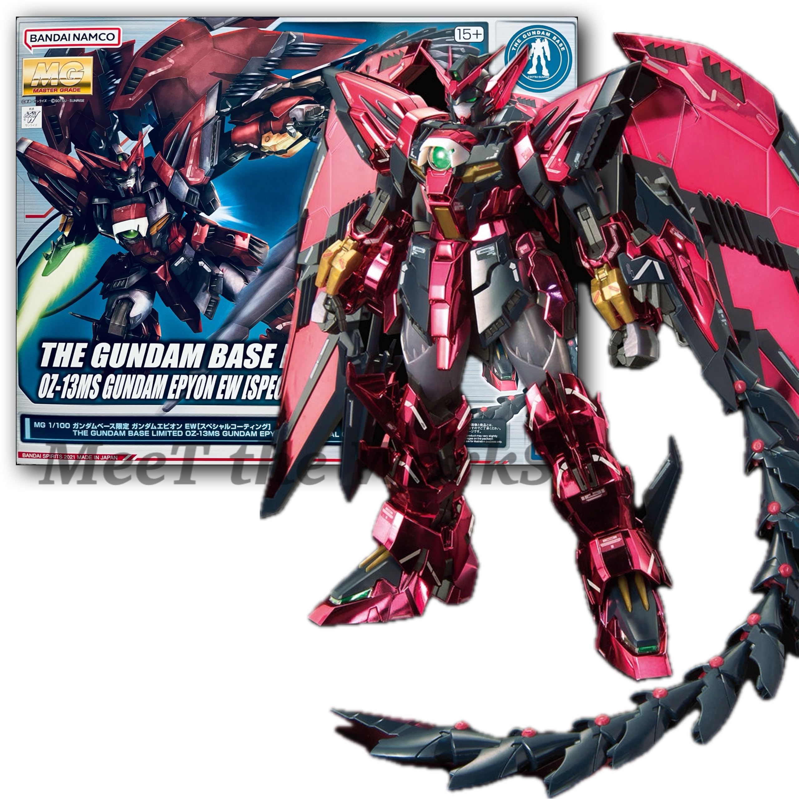 BANDAI - MG ガンダムエピオン　EW スペシャルコーティング Amazon | 【MG】 1/100 ベース限定 エピオン EW [スペシャル