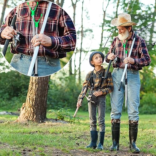 Miniatura 6 de 6 soportes extensibles para caña de pescar para caña de pescar en tierra, soporte de caña de pescar para surf y bagre para banco arena