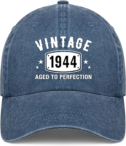 Regalos de cumpleaños número 80 para hombres y mujeres bordados vintage 1943, regalos de 80 años