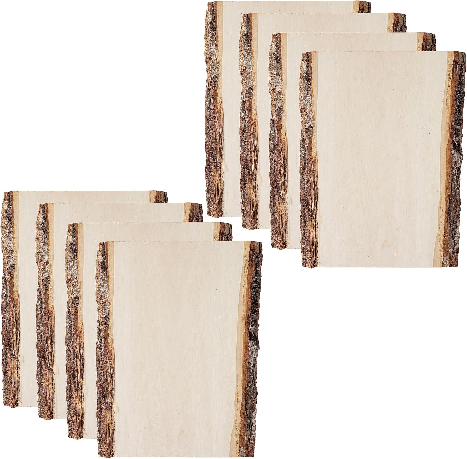 Make Market 11" Basswood Rectangle Plaque, 12 Pack