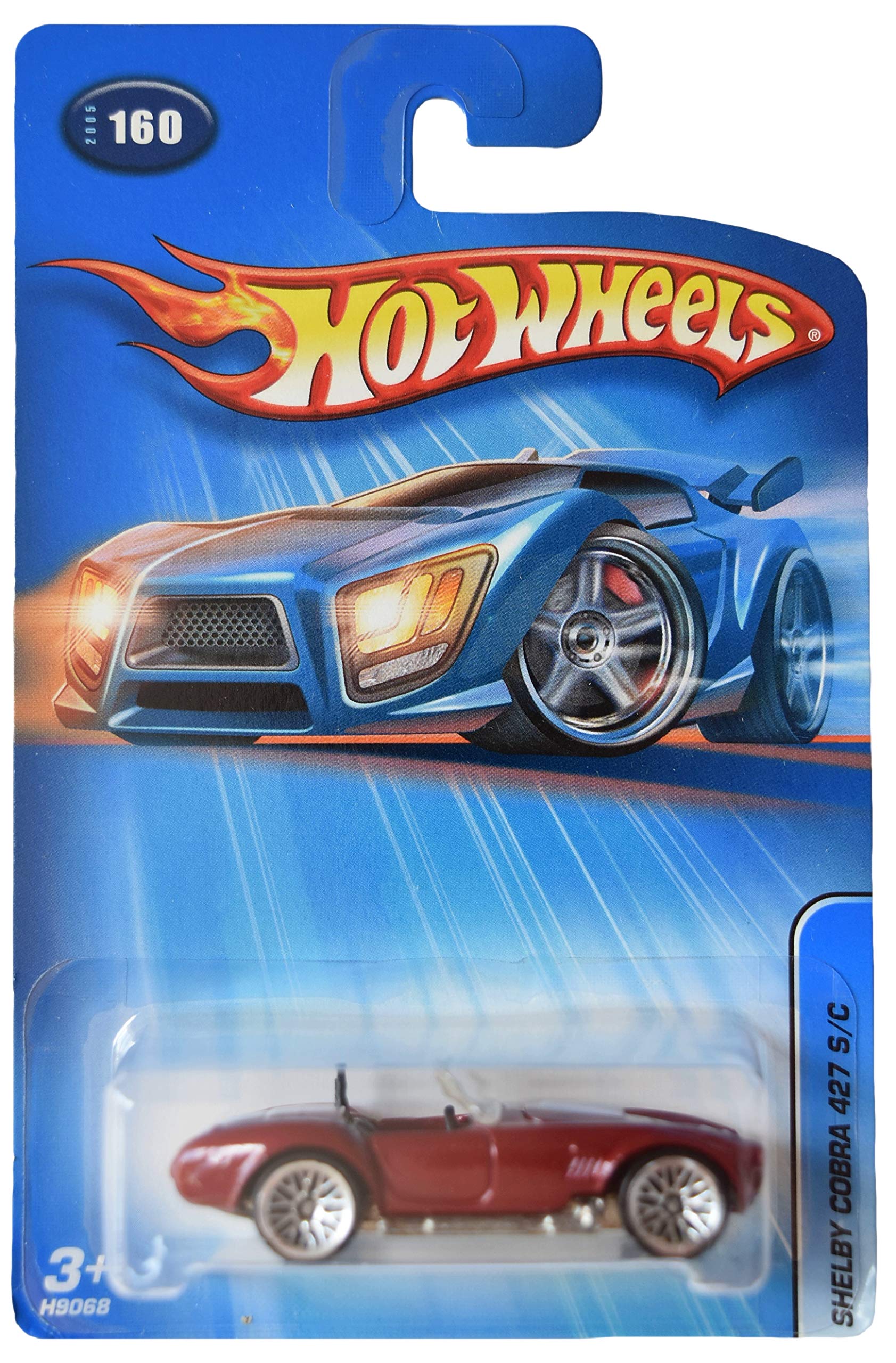 Amazon.com: Mattel Hot Wheels Shelby Cobra 427 S/C #160, red