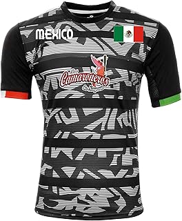 Jersey Mexico Camaroneros de Nayarit 100% Polyester BlackGrey_Made in Mexico (XX-Large)