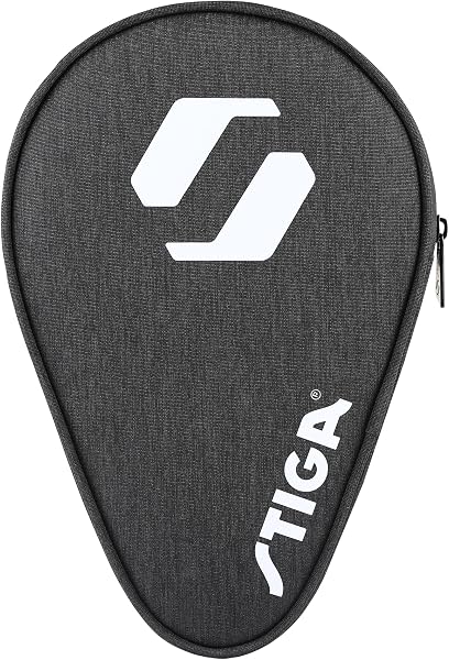 STIGA Cover per Racchetta da Ping Pong Eco Rival, Spazio per 1 Racchetta da Tennistavolo - in Plastica Riciclata Robusta - 1