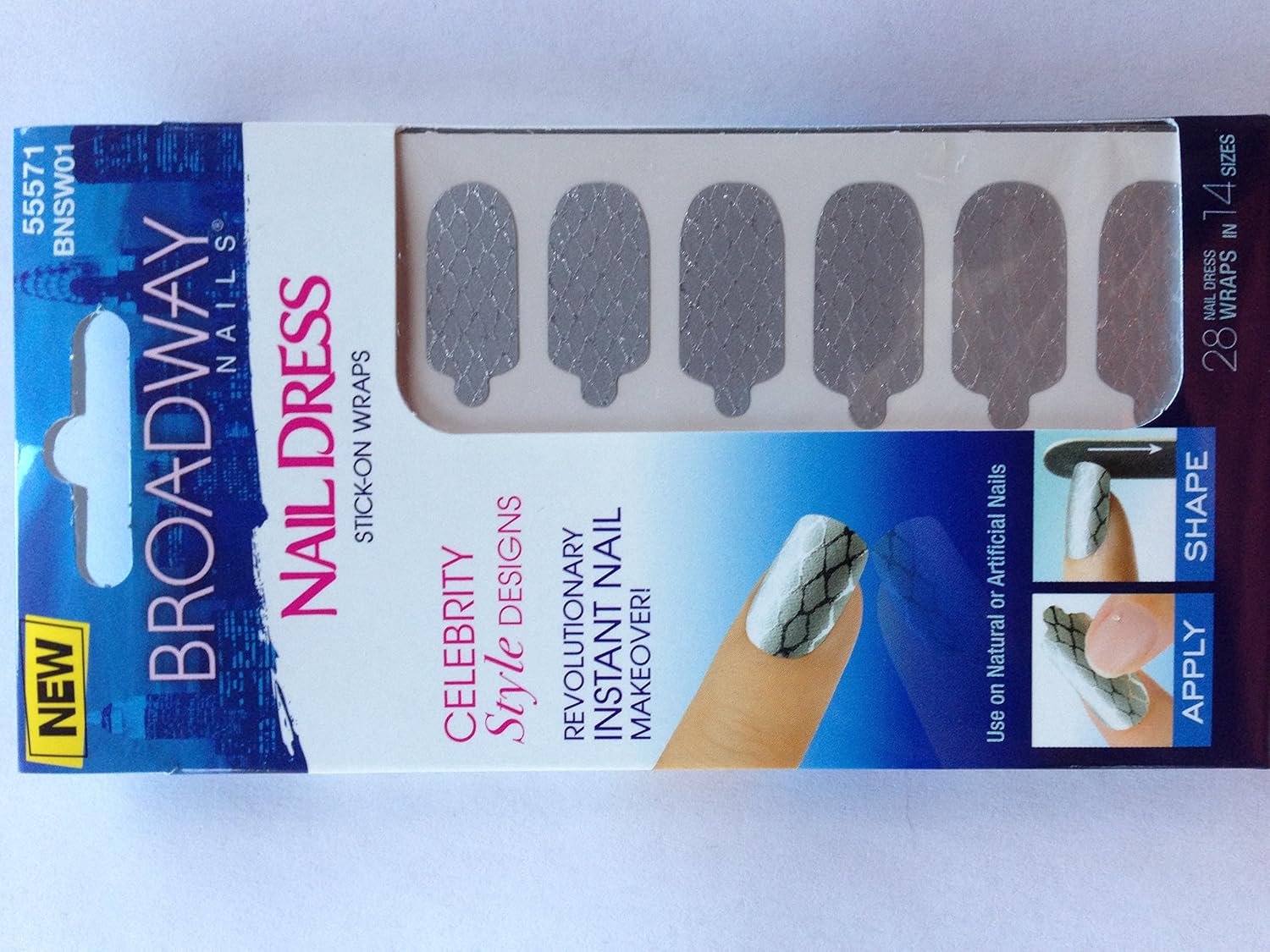 Broadway Nails Nail Dress StickOn Wraps Beauty