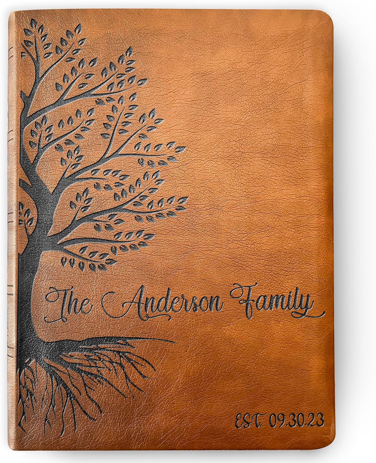 STARKENBURG COMPANY Personalized NASB Family Bible, NASB Wide Margin Custom Family Tree Bible, Christian Gift, Wedding Gift