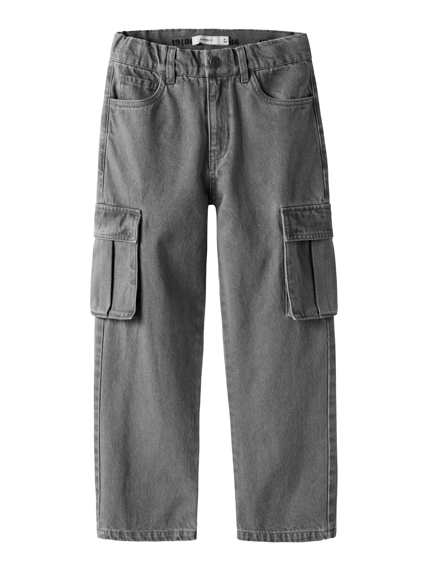 Jeans cargo Nkmryan St NAME IT para niños vaqueros rectos con bolsillos cómodos 8