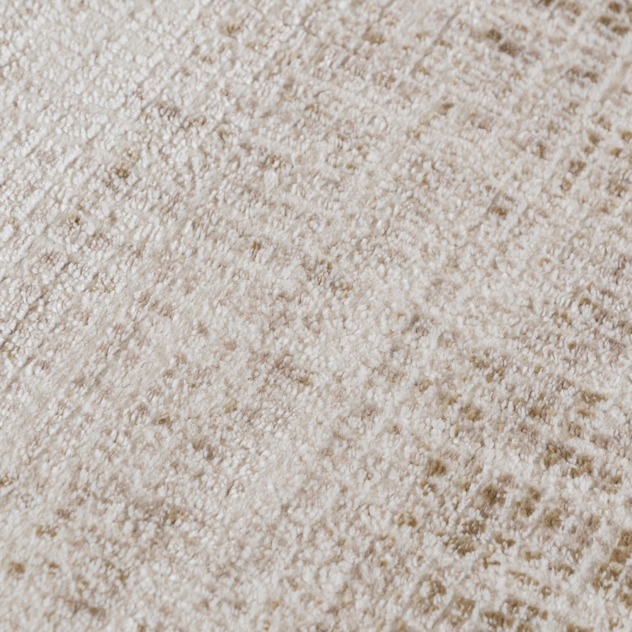Mazovia Tappeto beige moderno astratto – Tappeto per soggiorno, camera da letto – pelo corto rettangolare – tappeti morbidi – beige crema – 160 x 230 cm