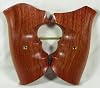 Wood Grips for Ruger Security Six Service Six Speed Six Revolver, New