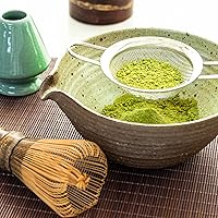 Vista 5 de ELITEA Batidor Matcha de calidad de bambú púrpura Chasen hecho a mano para ceremonia de té Matcha