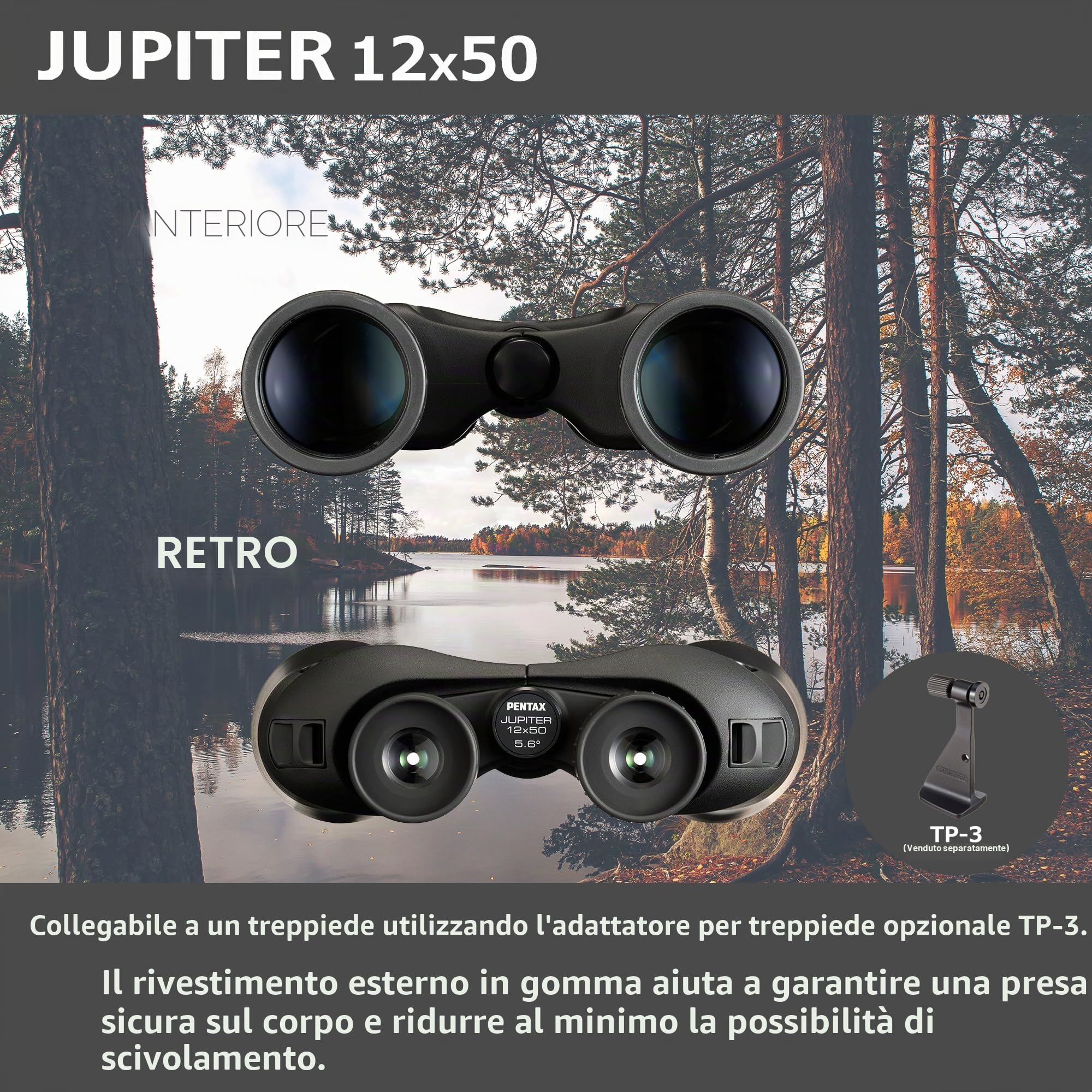PENTAX Jumelles Jupiter 12x50