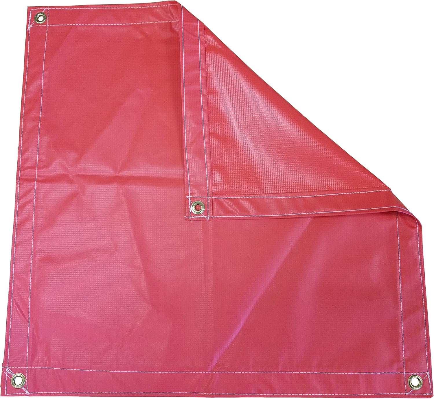 12 Ft. x 15 Ft. Green Flame Retardant Vinyl Tarps - 13 OZ.