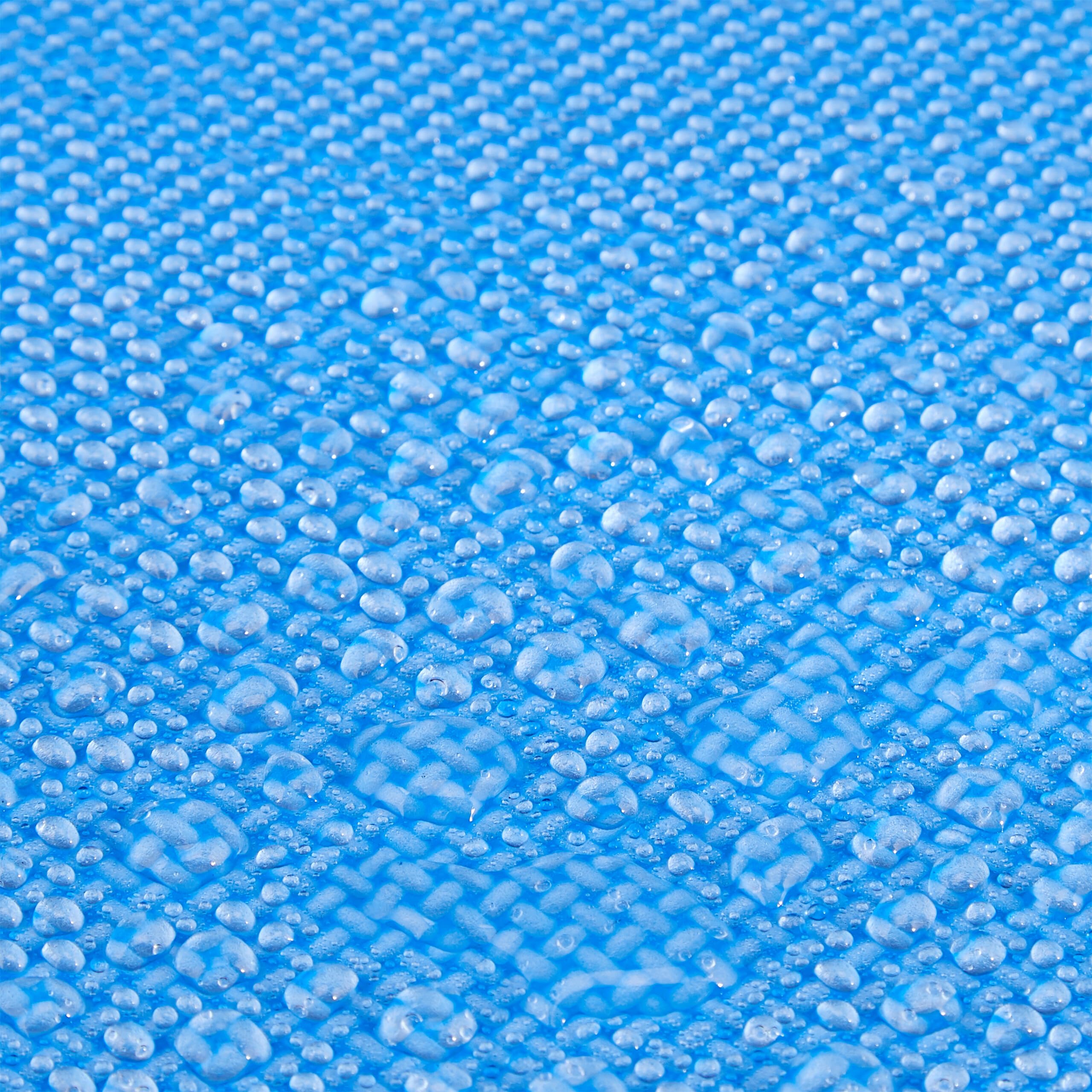 Relaxdays 48x Tappeto da Fitness a Puzzle per la Palestra o da Gioco Bambini, Tappetino in Eva, Area 2,16 m², 30x30, Blu