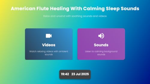 Spiritual Awakening - Native American Flute Healing - Meditation in Harmony with the Wolf Spirit For Fire TV Screensaver – vue 3