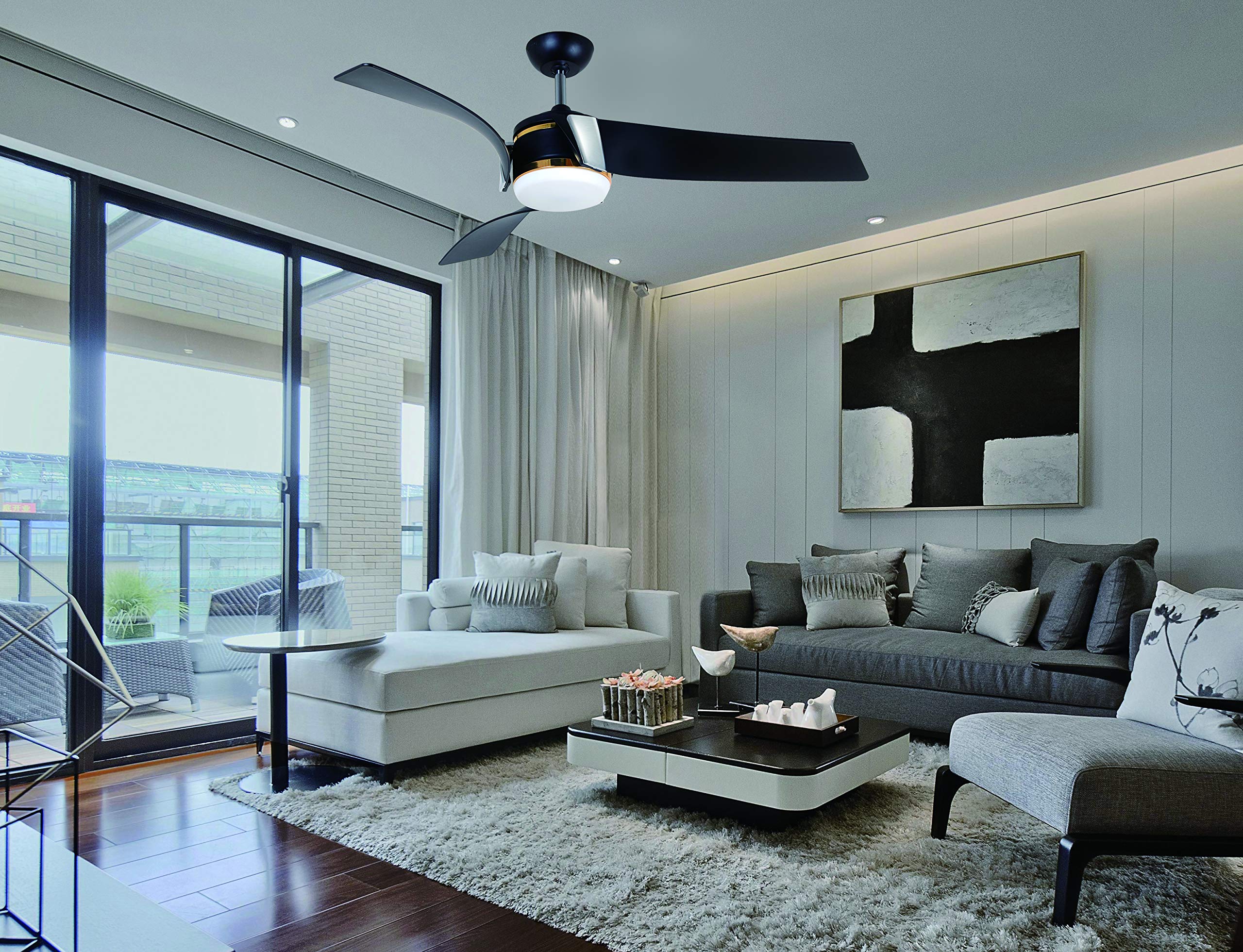 オーボエ　Vento Amazon.com: Vento ARCO 56 in. Indoor Ceiling Fan with DC Motor and
