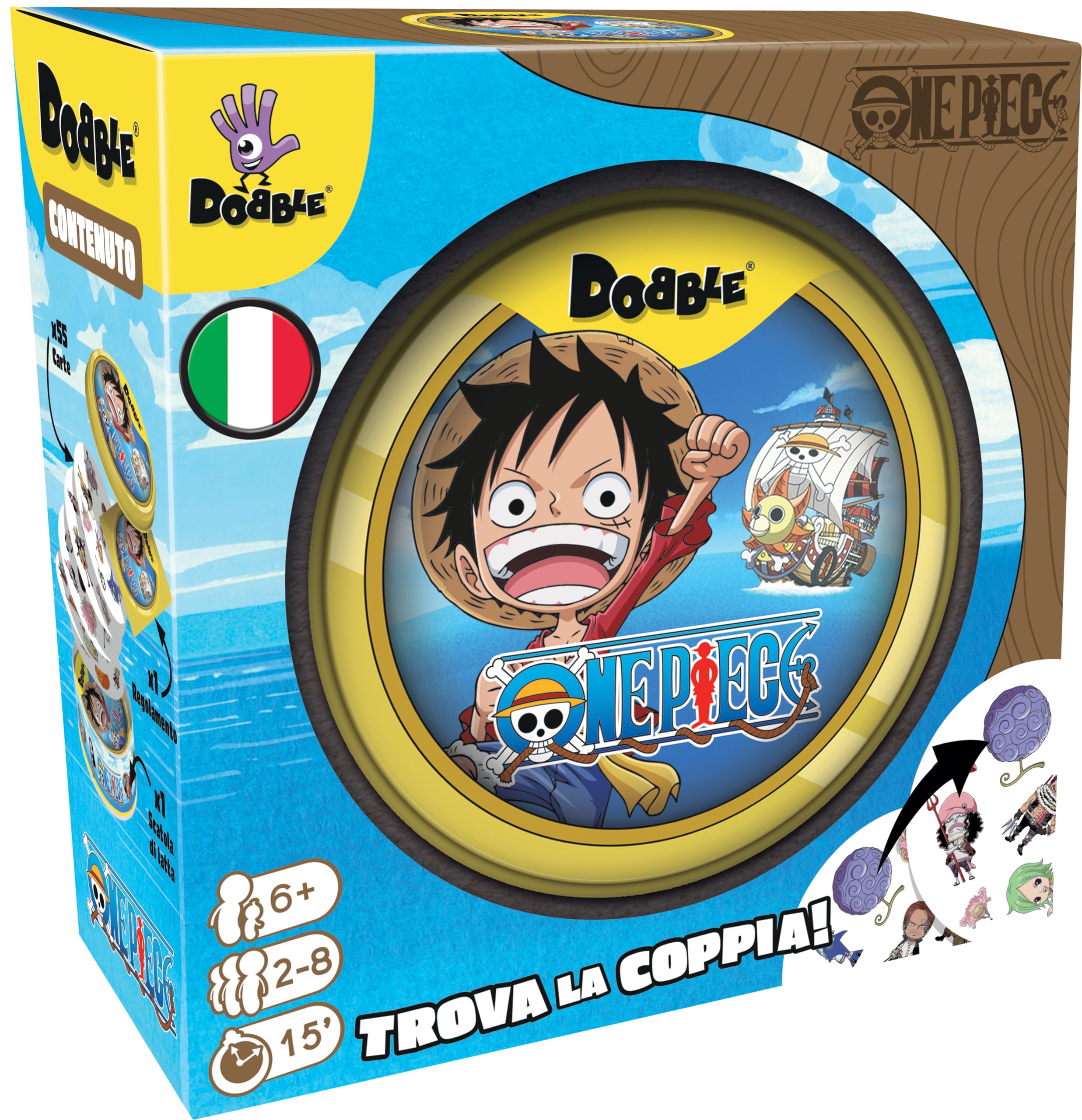 Asmodee Tides Of Time - Gioco Di Carte Tattico Per 2 Giocatori, 18 Carte, Durata 20 Min