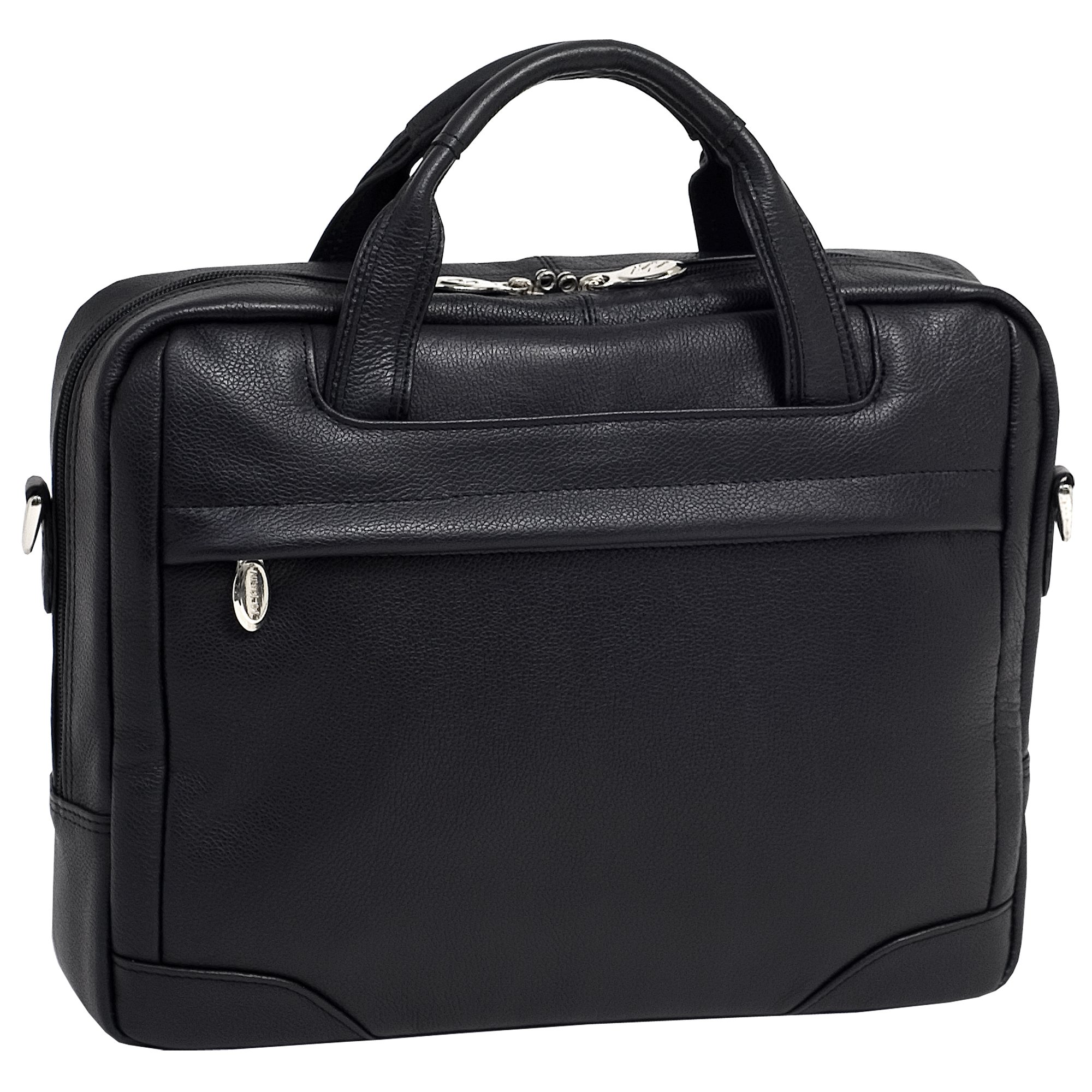 McKlein 15.4" Leather Medium Laptop Briefcase
