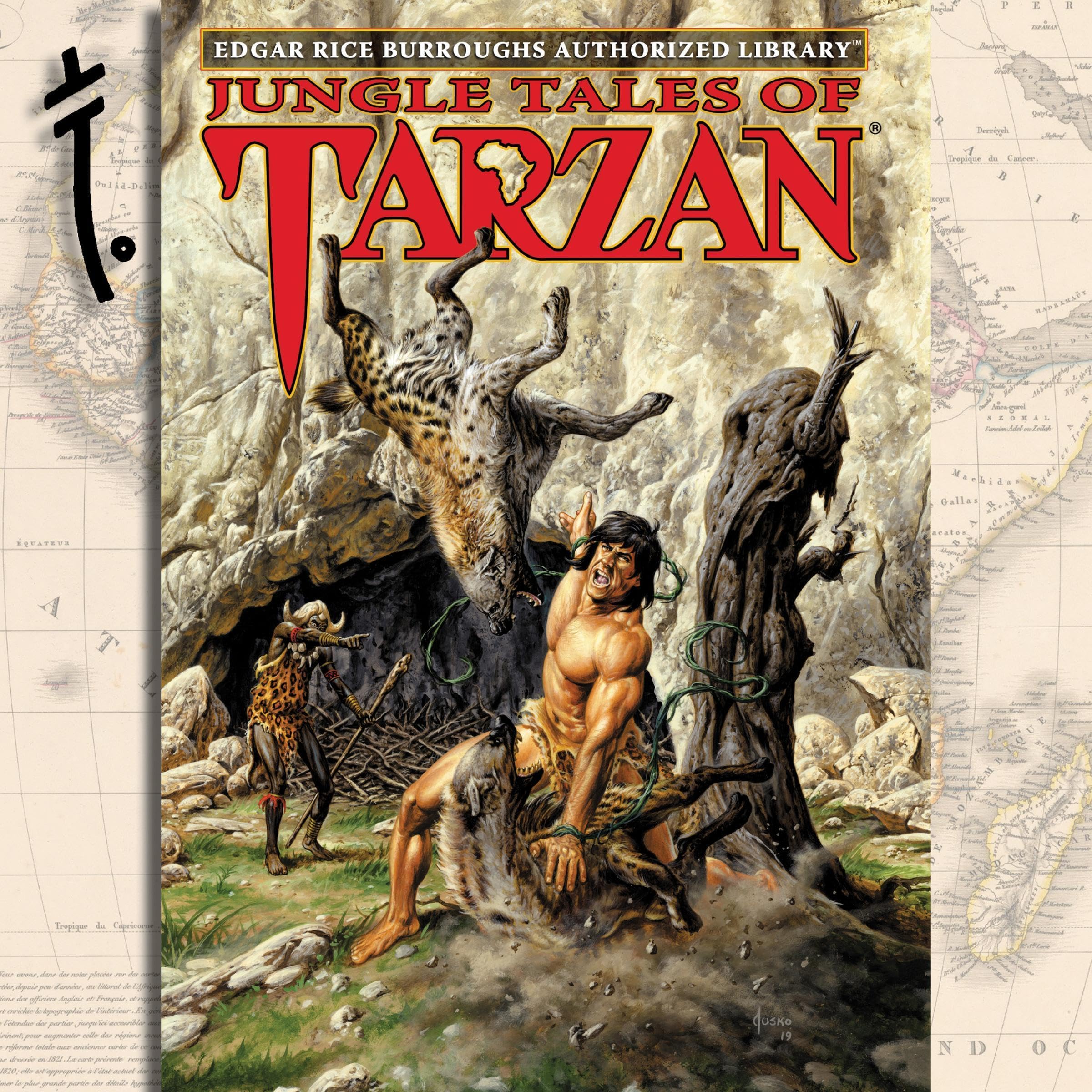 Cover art for Jungle Tales of Tarzan