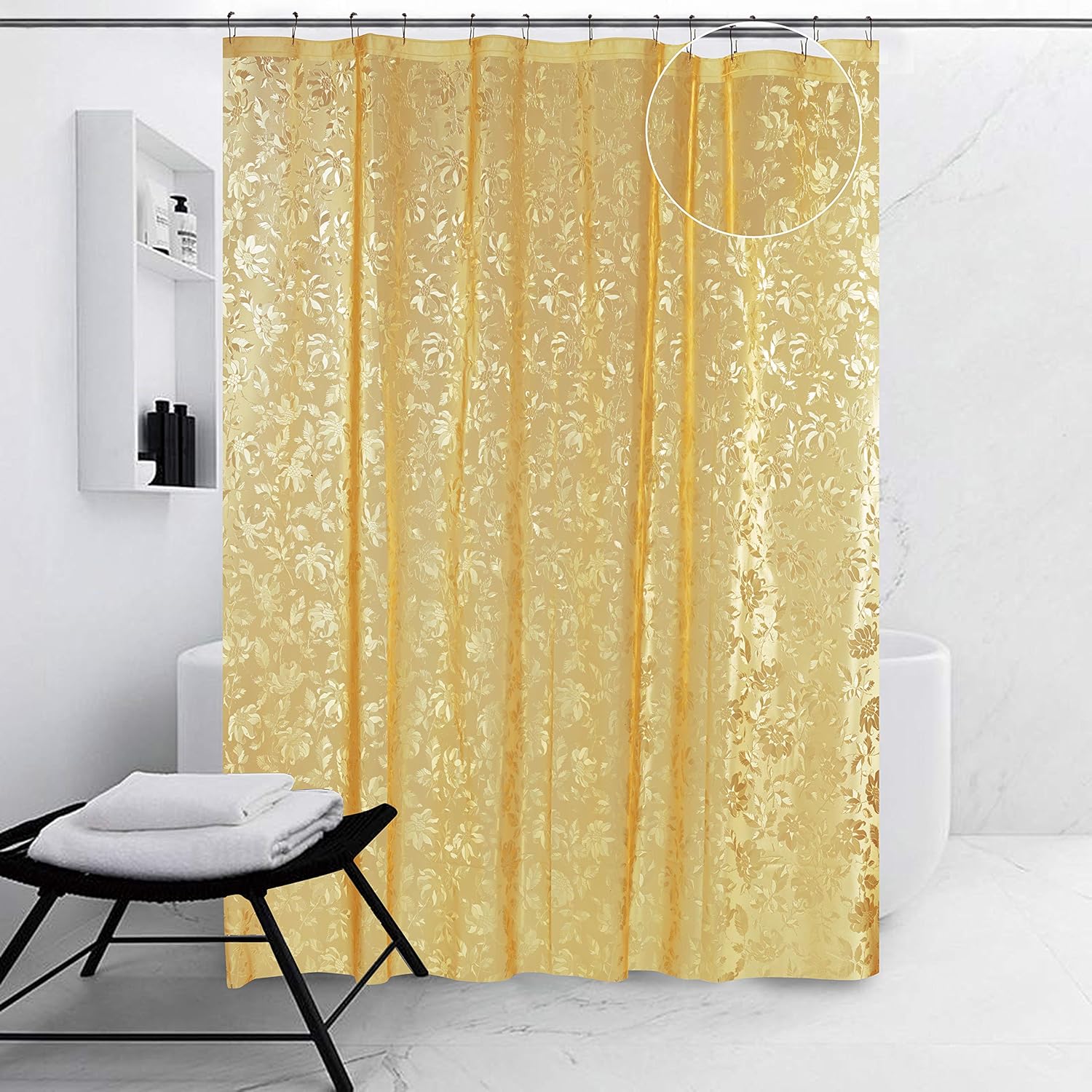 Amazon.com: ALL FOR YOU 100% Safe PEVA 2D Design -No Odor, NO Toxic ...