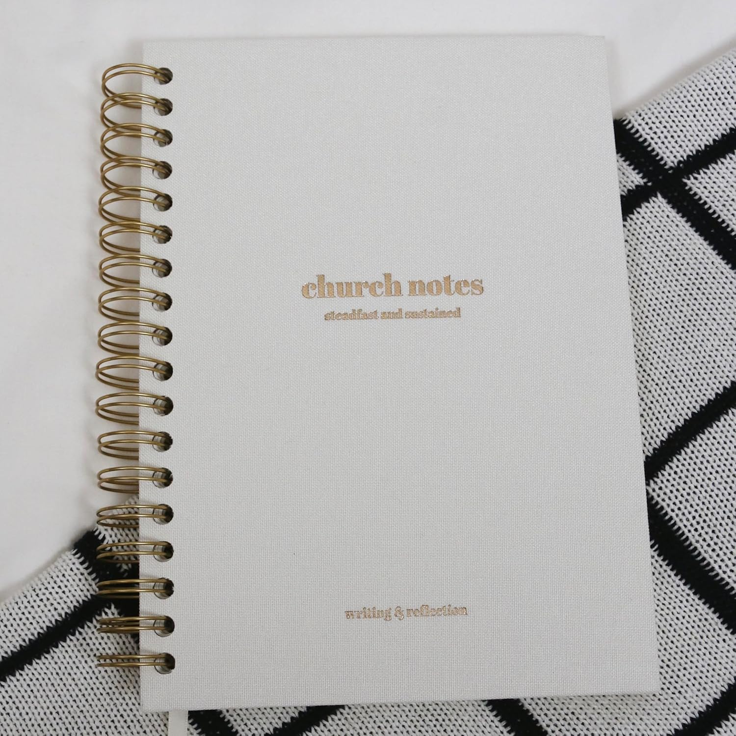 Amazon.com : Church Notes Journal by Steadfast and Sustained - Larger ...
