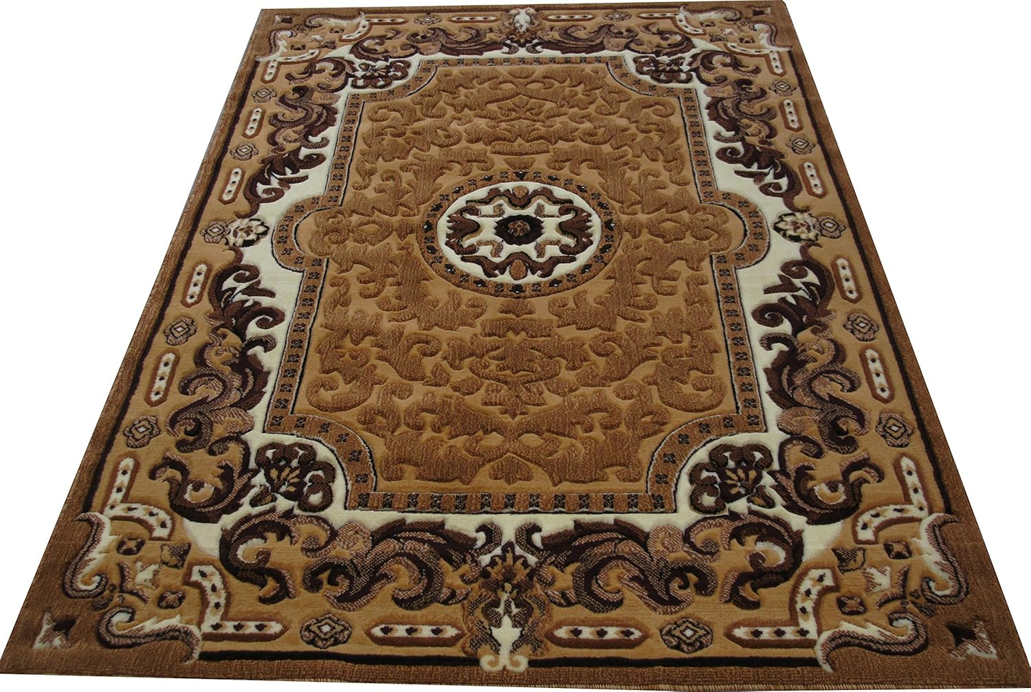 Buy carpet art high density carpet with carved effect 5x7 Feet(150x200